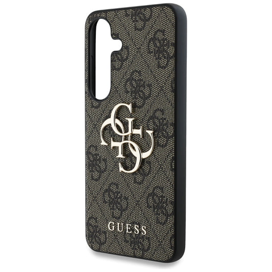 Capa para Samsung Galaxy S25+ S936, Guess, 4G Big Logo, Castanho