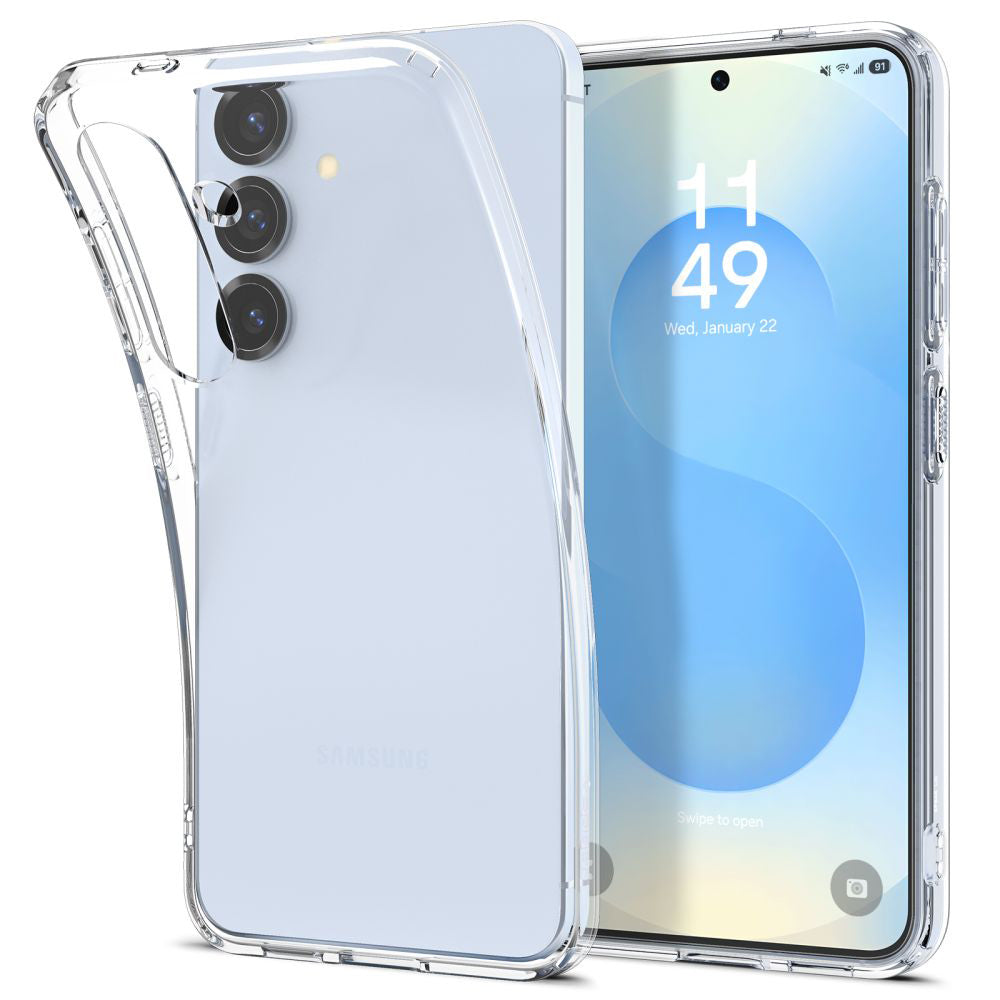 Capa para Samsung Galaxy S25+ S936, Spigen, Liquid Crystal, Transparente