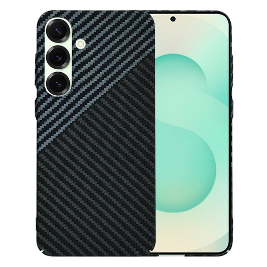 Capa para Samsung Galaxy S25+ S936, Techsuit, Carbonite FiberShell, Preta Cinza