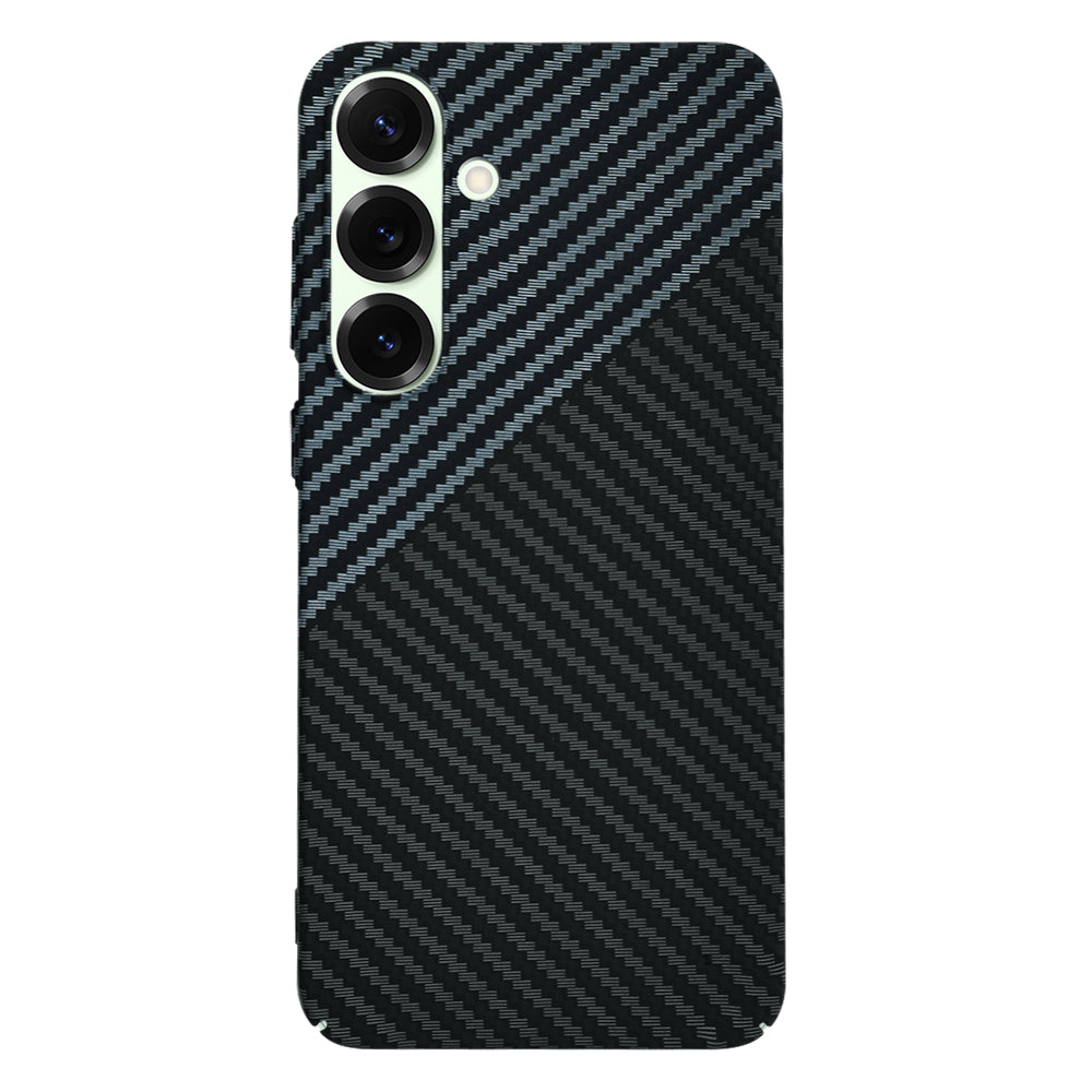 Capa para Samsung Galaxy S25+ S936, Techsuit, Carbonite FiberShell, Preta Cinza