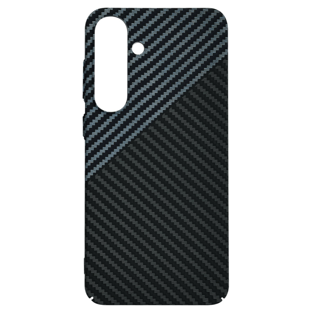 Capa para Samsung Galaxy S25+ S936, Techsuit, Carbonite FiberShell, Preta Cinza