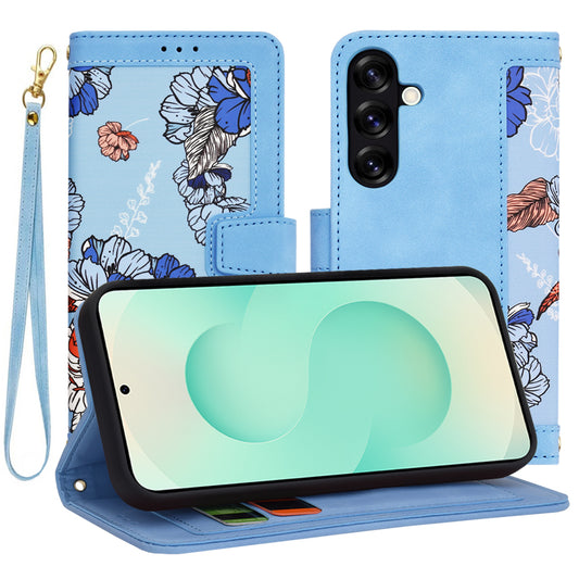 Capa para Samsung Galaxy S25+ S936, Techsuit, FlipCraft, Azul