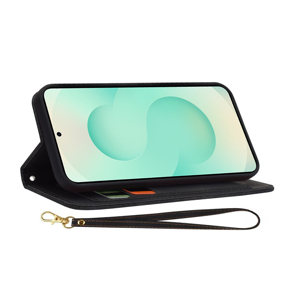 Capa para Samsung Galaxy S25+ S936, Techsuit, FlipCraft, Preta