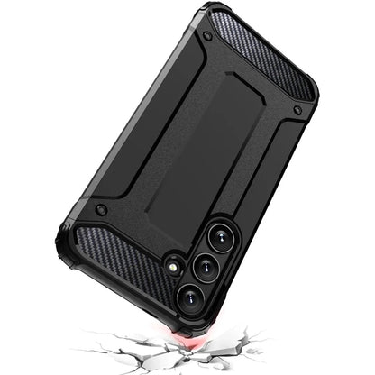 Capa para Samsung Galaxy S25+ S936, Techsuit, Hybrid Armor, Preta