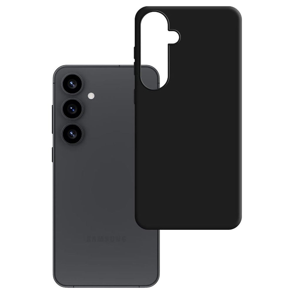 Capa para Samsung Galaxy S25 S931, 3MK, Preta Mate