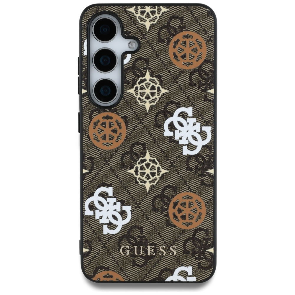 Capa para Samsung Galaxy S25 S931, Guess, 4G Peony, Marrom