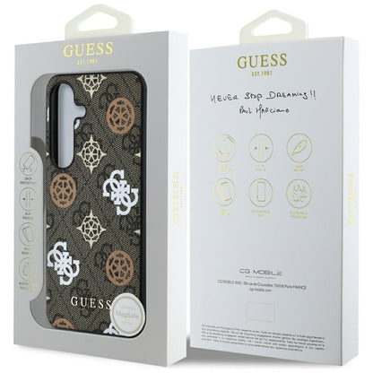 Capa para Samsung Galaxy S25 S931, Guess, 4G Peony, Marrom