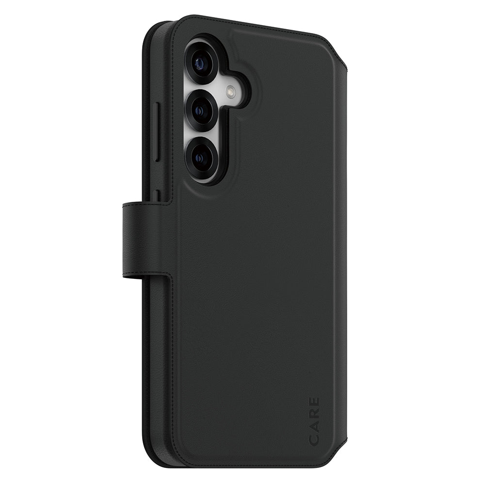 Capa para Samsung Galaxy S25 S931, PanzerGlass, Care Feature Tango Two-in-One, Preta