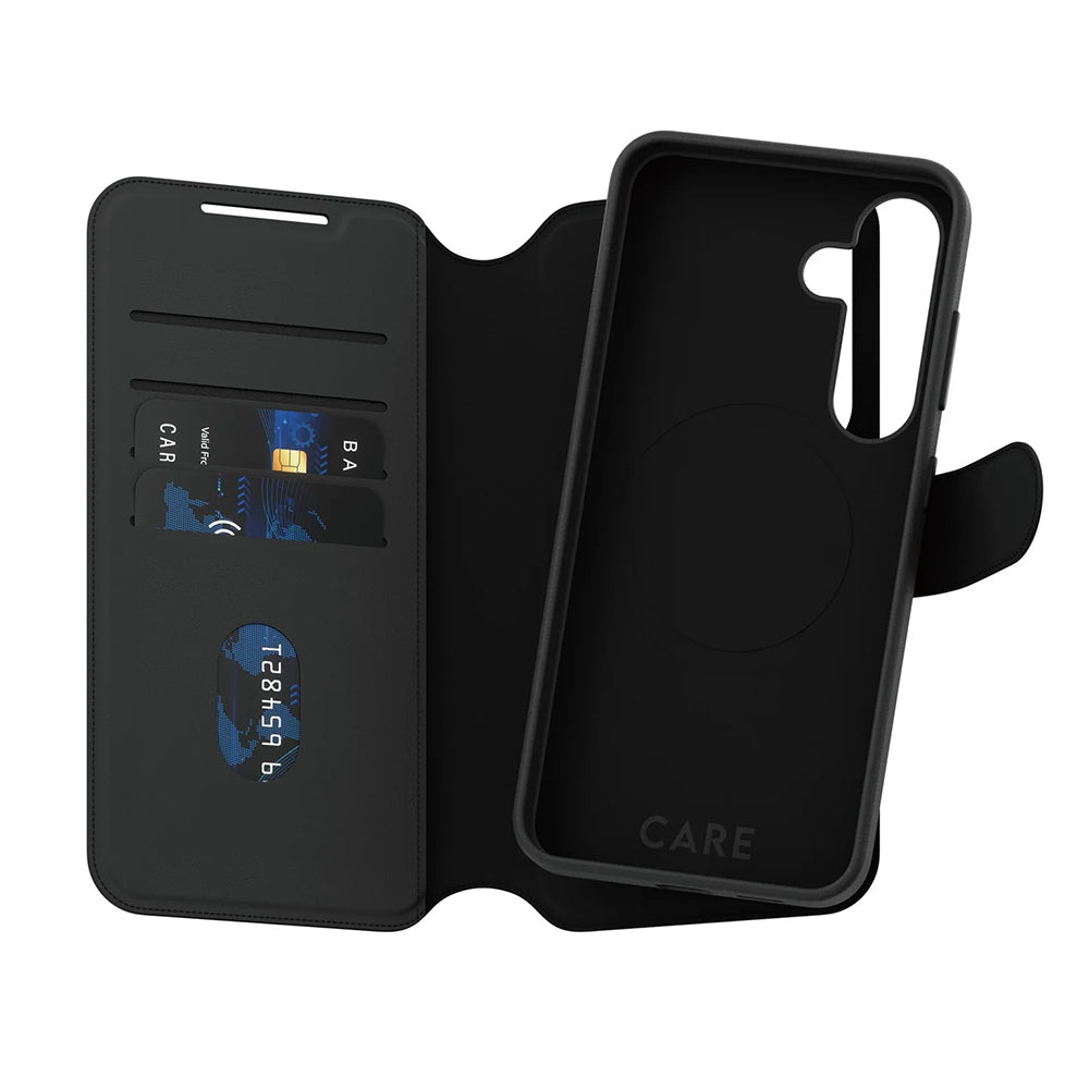 Capa para Samsung Galaxy S25 S931, PanzerGlass, Care Feature Tango Two-in-One, Preta