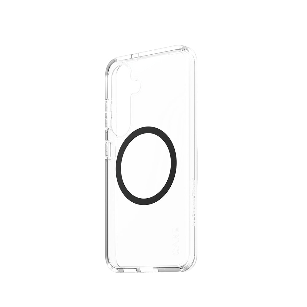 Capa para Samsung Galaxy S25 S931, PanzerGlass, Care Urban Combat, Transparente Preta