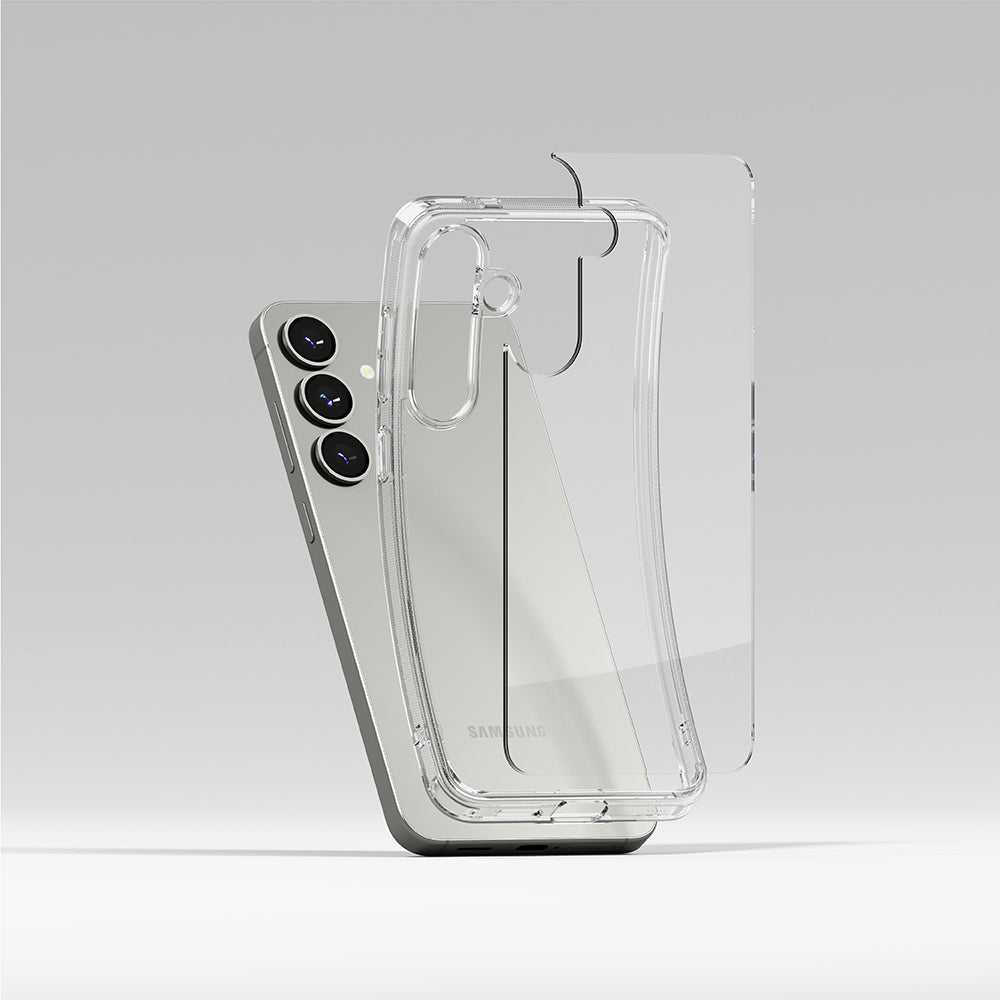 Capa para Samsung Galaxy S25 S931, Ringke, Fusion, Transparente