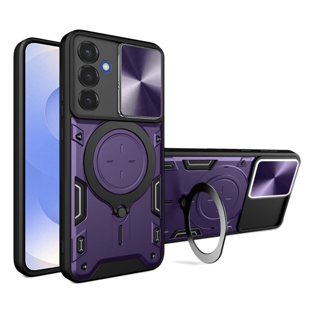 Capa para Samsung Galaxy S25 S931, Techsuit, CamGuard Pro, Roxo