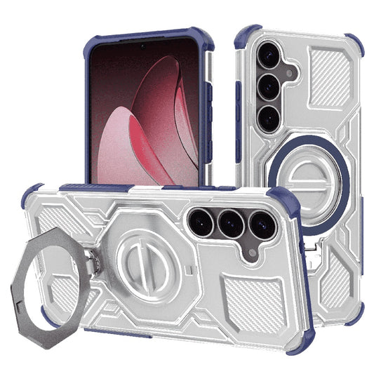 Capa para Samsung Galaxy S25 S931, Techsuit, Carbon Shield Pro, Azul