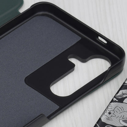 Capa para Samsung Galaxy S25 S931, Techsuit, eFold, Verde