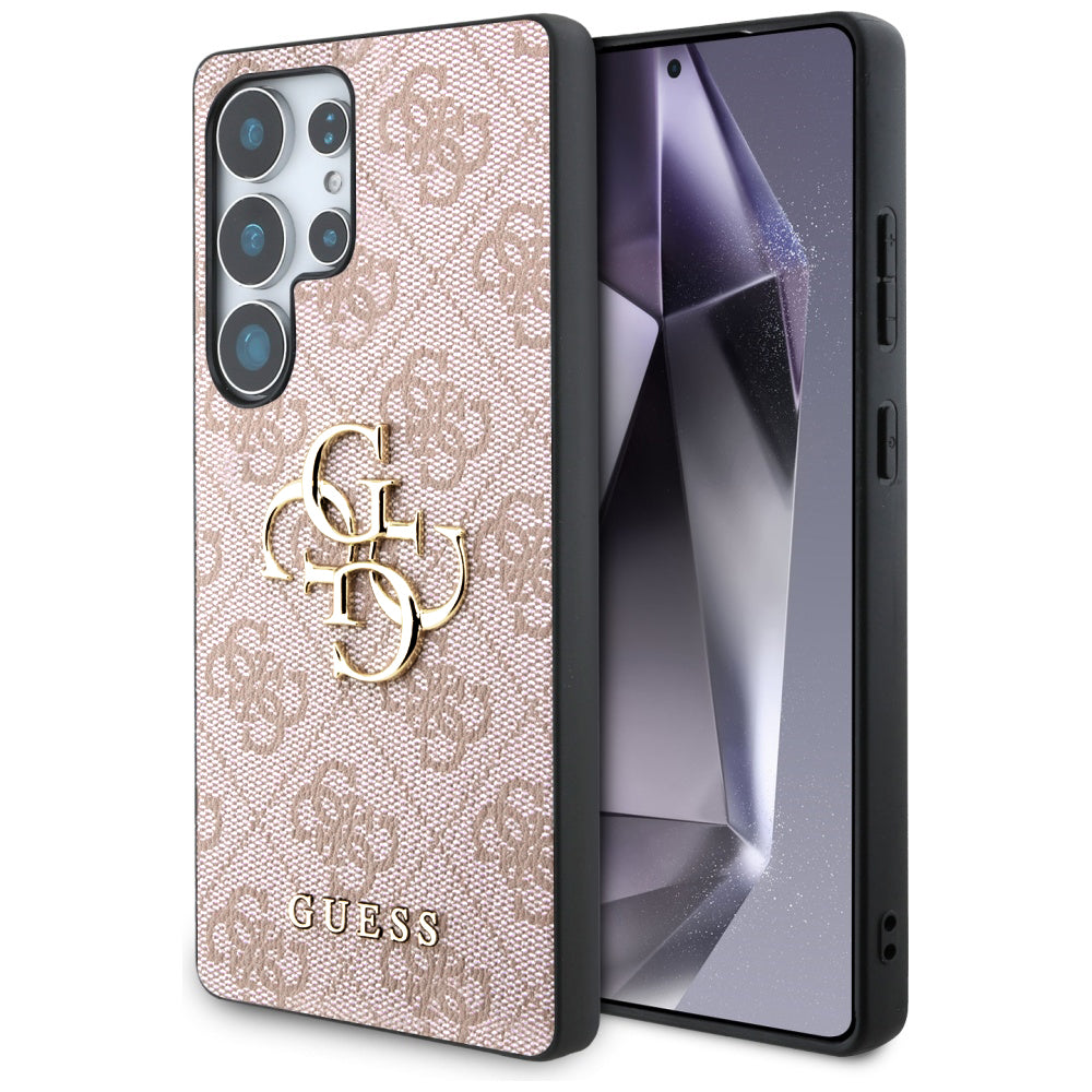Capa para Samsung Galaxy S25 Ultra S938, Guess, 4G Big Logo, Rosa