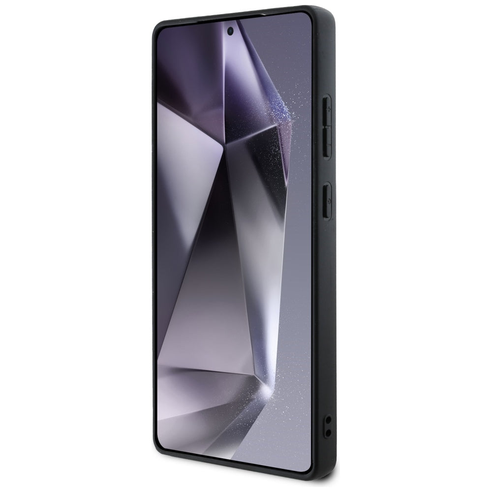 Capa para Samsung Galaxy S25 Ultra S938, Karl Lagerfeld, Monograma Cabeça de Choupette, Preta