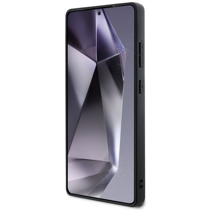 Capa para Samsung Galaxy S25 Ultra S938, Karl Lagerfeld, Monograma Cabeça de Choupette, Preta