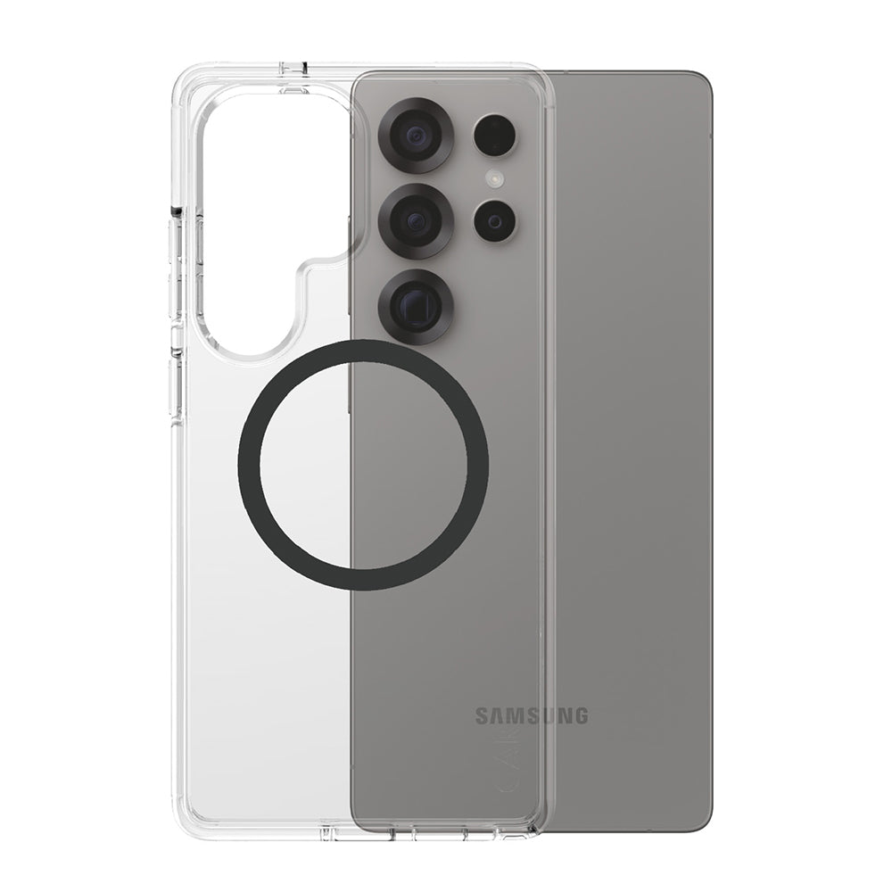 Capa para Samsung Galaxy S25 Ultra S938, PanzerGlass, Care Urban Combat, Transparente Negra