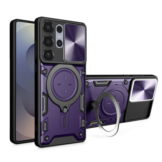 Capa para Samsung Galaxy S25 Ultra S938, Techsuit, CamGuard Pro, Roxa