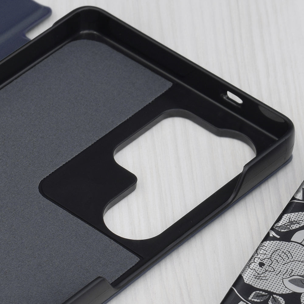 Capa para Samsung Galaxy S25 Ultra S938, Techsuit, eFold, Azul Escuro