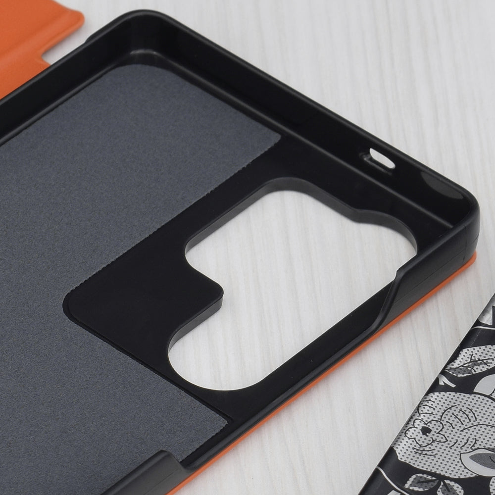 Capa para Samsung Galaxy S25 Ultra S938, Techsuit, eFold, Laranja