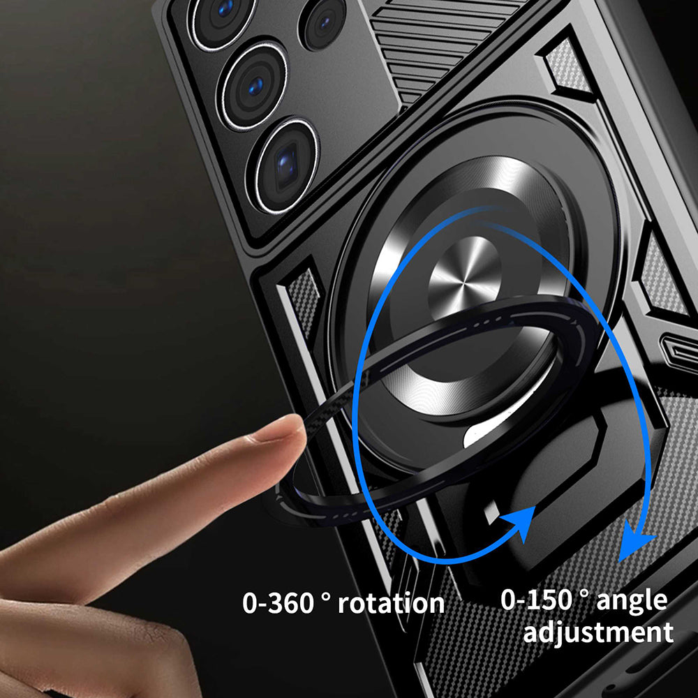 Capa para Samsung Galaxy S25 Ultra S938, Techsuit, RuggedCam, Roxo