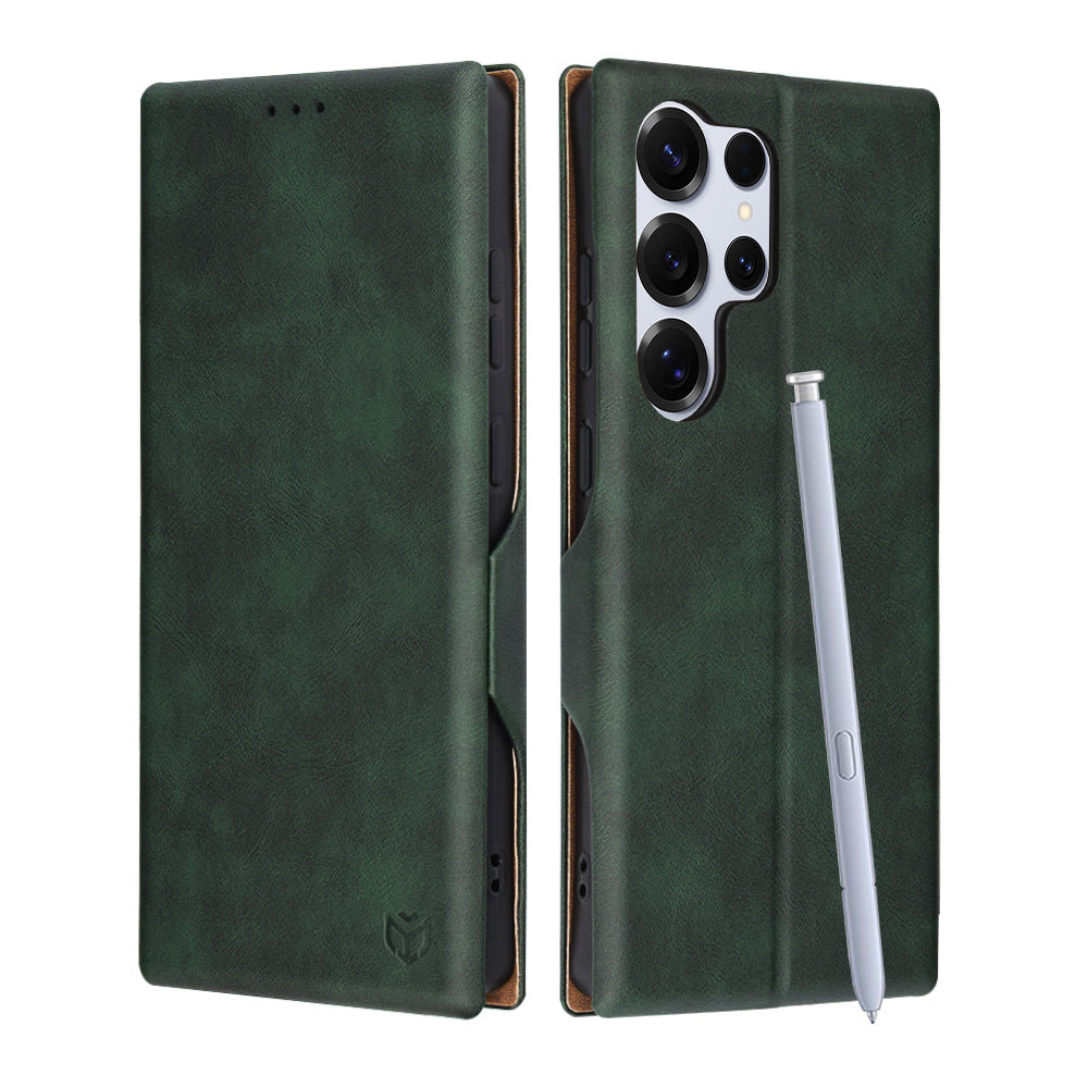 Capa para Samsung Galaxy S25 Ultra S938, Techsuit, Safe Wallet Plus, Verde