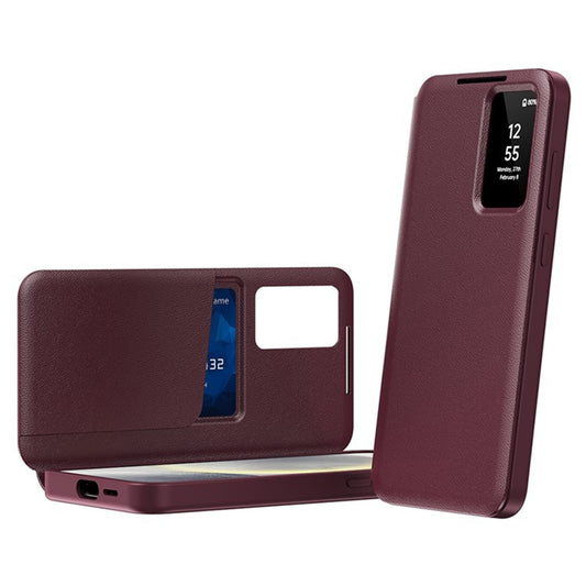 Capa para Samsung Galaxy S25 Ultra S938, Techsuit, SmartView, Vermelha