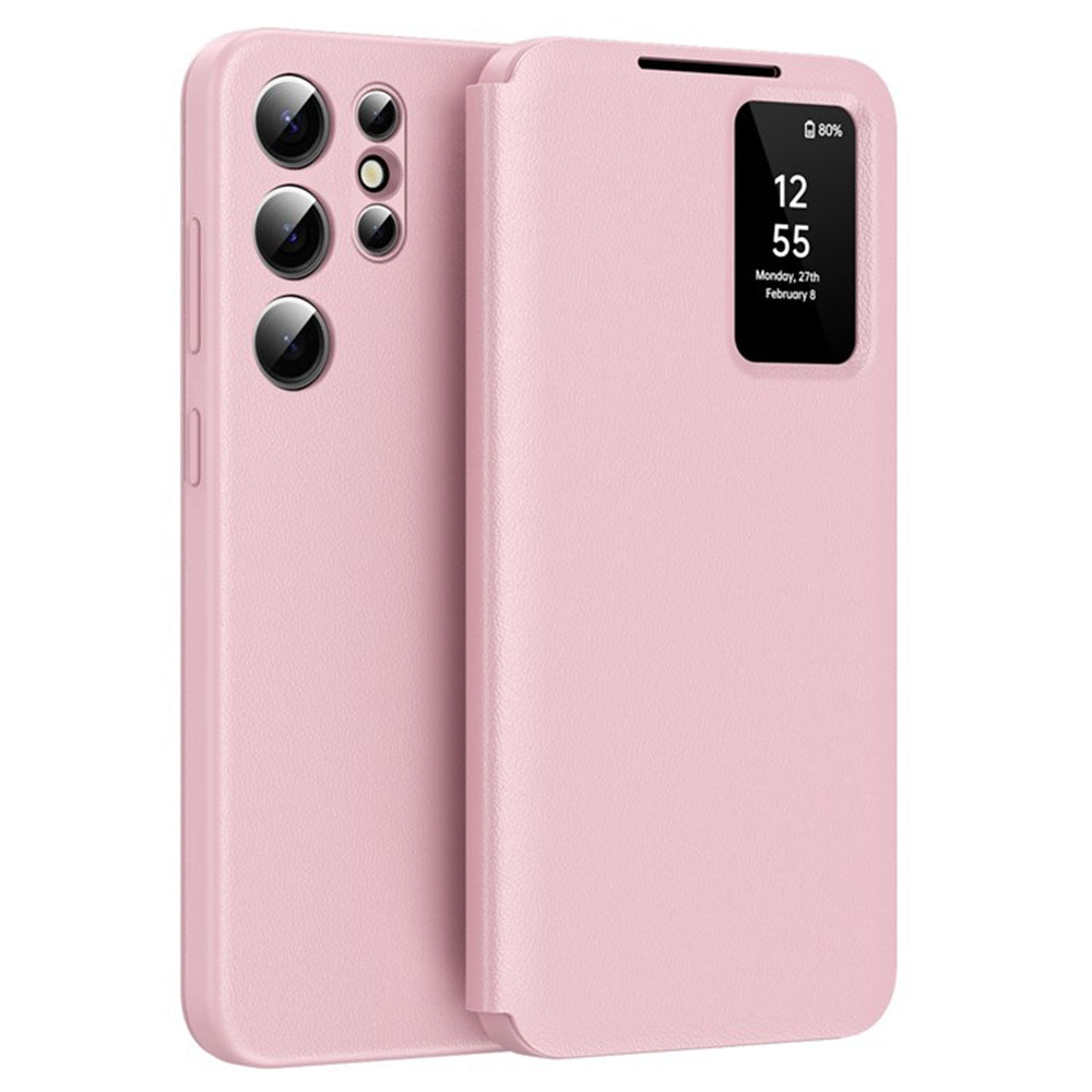 Capa para Samsung Galaxy S25 Ultra S938, Techsuit, SmartView, Rosa