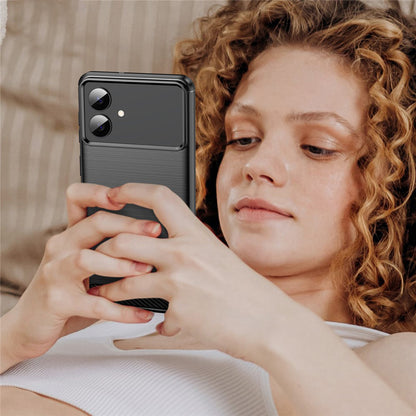 Capa para Samsung Galaxy S26 Edge, Techsuit, Carbono, Preta