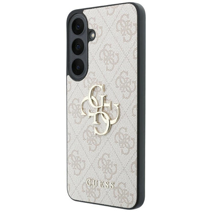 Capa para Samsung Galaxy S26 FE S741, Guess, Logótipo Metálico 4G, Rosa