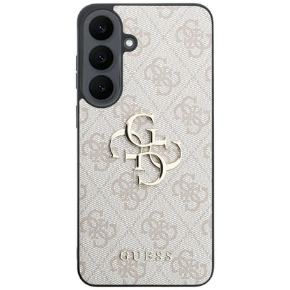 Capa para Samsung Galaxy S26 FE S741, Guess, Logótipo Metálico 4G, Rosa