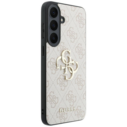 Capa para Samsung Galaxy S26 FE S741, Guess, Logótipo Metálico 4G, Rosa