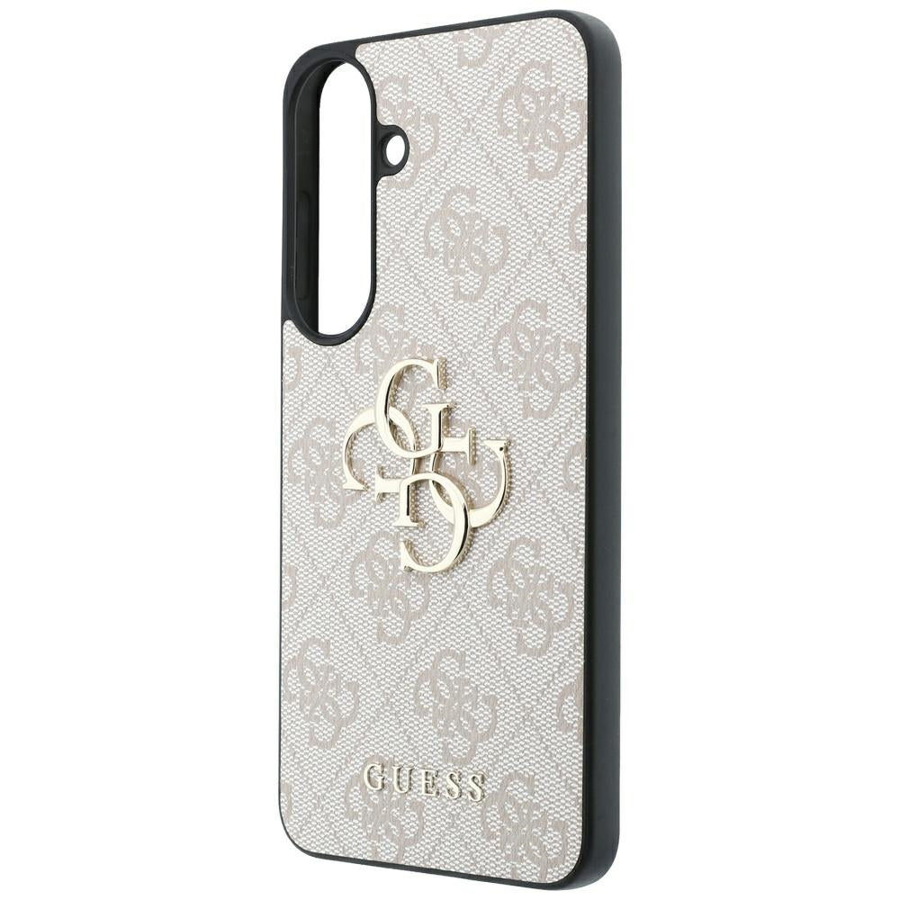 Capa para Samsung Galaxy S26 FE S741, Guess, Logótipo Metálico 4G, Rosa