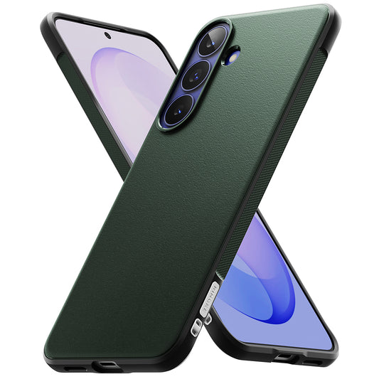 Capa para Samsung Galaxy S26 FE S741, Ringke, Onyx, Verde Escuro