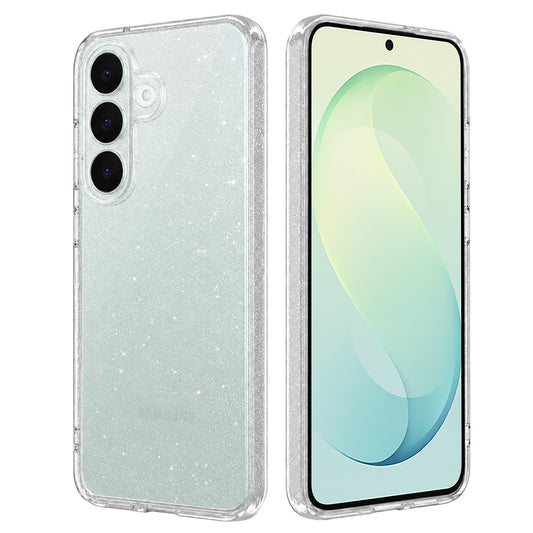 Capa para Samsung Galaxy S26 FE S741 / S25 FE, Techsuit, SparkleSkin, Transparente