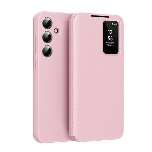 Capa para Samsung Galaxy S26 FE, Techsuit, SmartView, Rosa