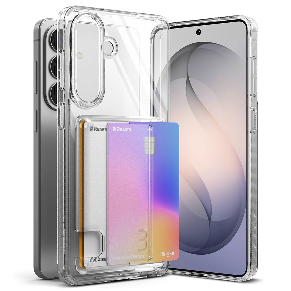 Case for Samsung Galaxy S26 Plus, Ringke, Fusion Card, Transparent