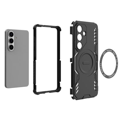 Capa MagSafe para Samsung Galaxy S26 Plus S947, Techsuit, ArmorMag, Preta