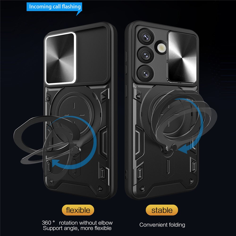 Capa para Samsung Galaxy S26 Plus, Techsuit, CamGuard Pro, Vermelha