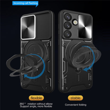 Capa para Samsung Galaxy S26 Plus, Techsuit, CamGuard Pro, Vermelha