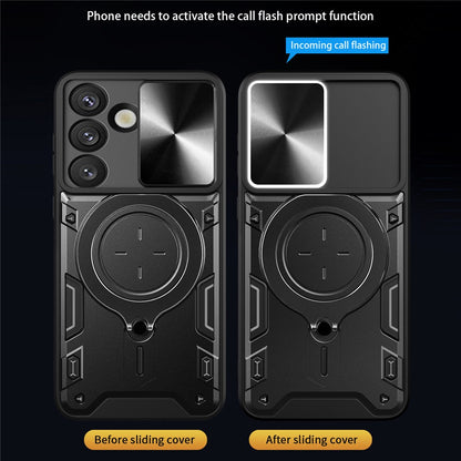 Capa para Samsung Galaxy S26 Plus, Techsuit, CamGuard Pro, Vermelha