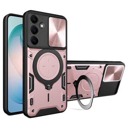 Capa para Samsung Galaxy S26 Plus, Techsuit, CamGuard Pro, Rosa Dourado