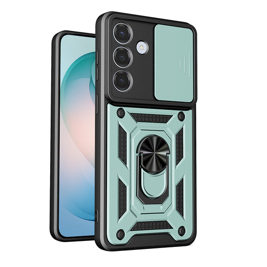 Capa para Samsung Galaxy S26 Plus, Techsuit, CamShield, Verde