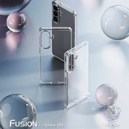 Capa para Samsung Galaxy S26 S942, Ringke, Fusion, Transparente Fosca
