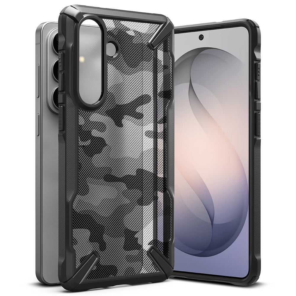 Capa para Samsung Galaxy S26 S942, Ringke, Fusion X, Camuflagem