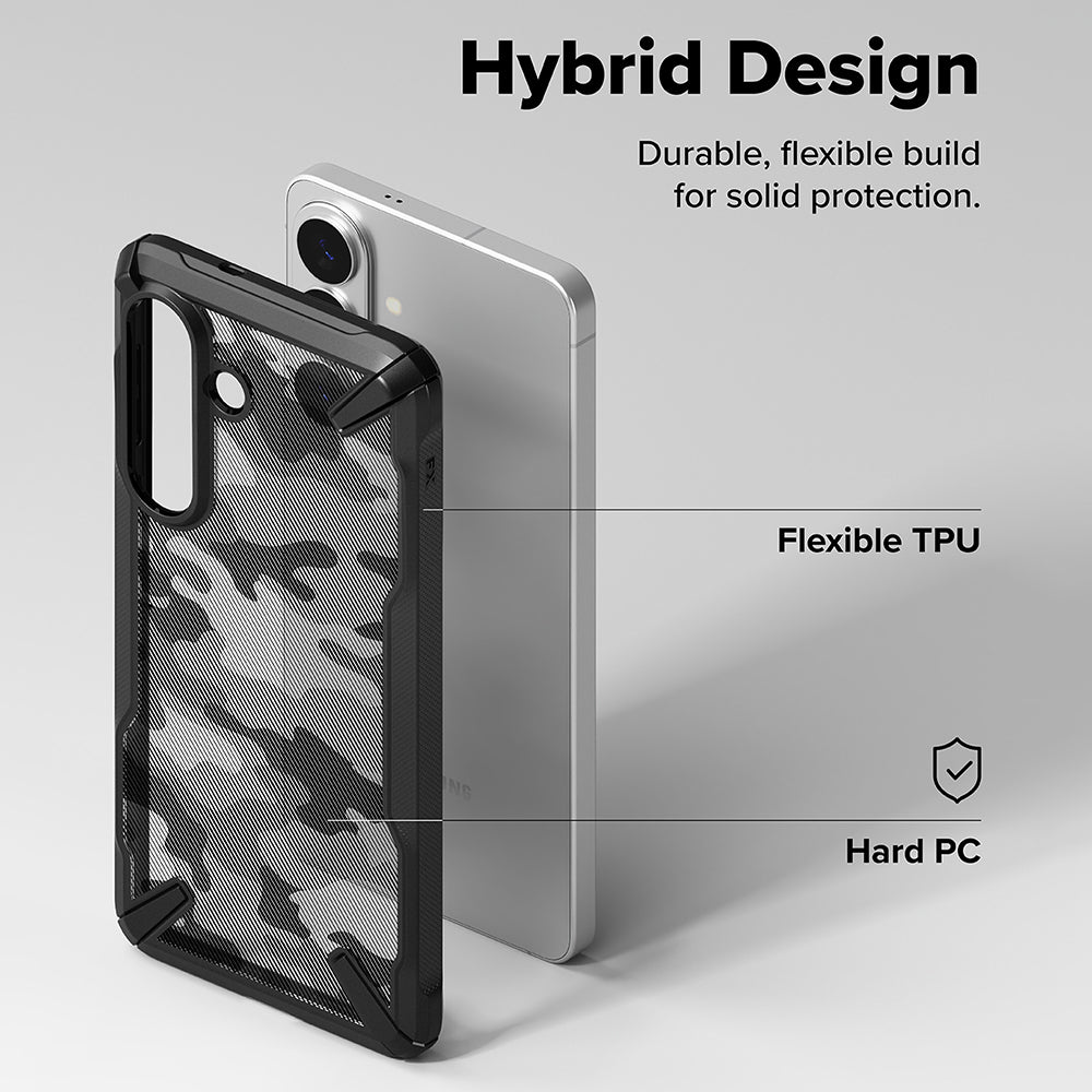 Capa para Samsung Galaxy S26 S942, Ringke, Fusion X, Camuflagem
