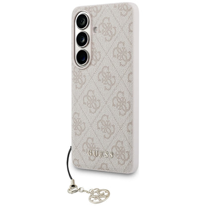 Capa para Samsung Galaxy S26 S942, Guess, 4G Classic Logo Charm, Rosa