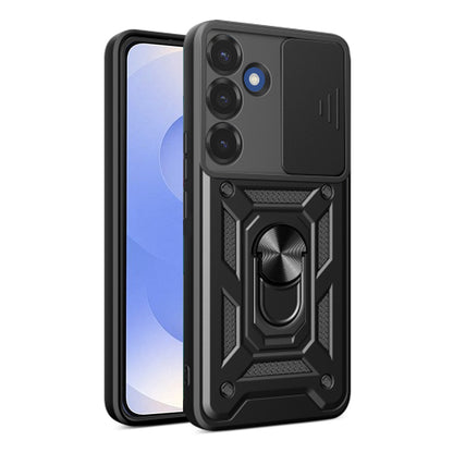 Capa para Samsung Galaxy S26, Techsuit, CamShield, Preta