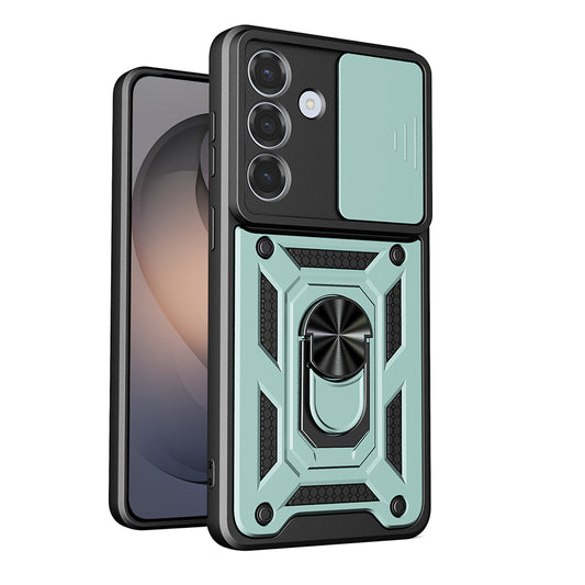 Capa para Samsung Galaxy S26, Techsuit, CamShield, Verde